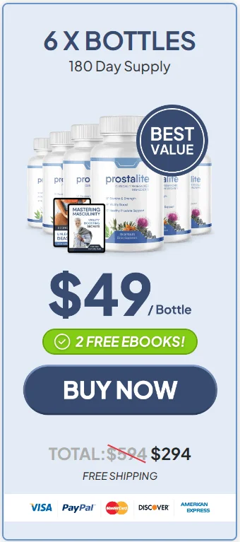 Prostalite- 6 Bottle